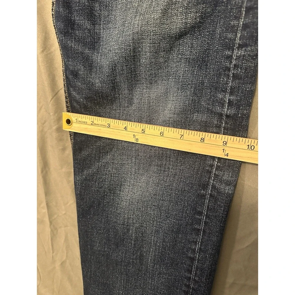 Levis 505 Denim Medium Wash Blue Jeans Straight Leg Mens Size 36x30‎ Levi's